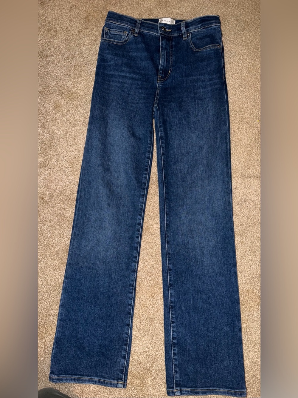 FRAME Le Sleek Straight Jeans Size 26